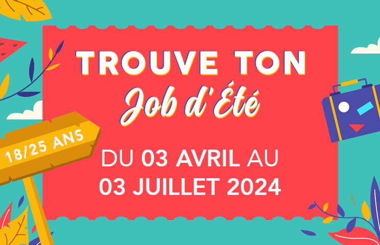 AFFICHE JOB ÉTÉ 2024