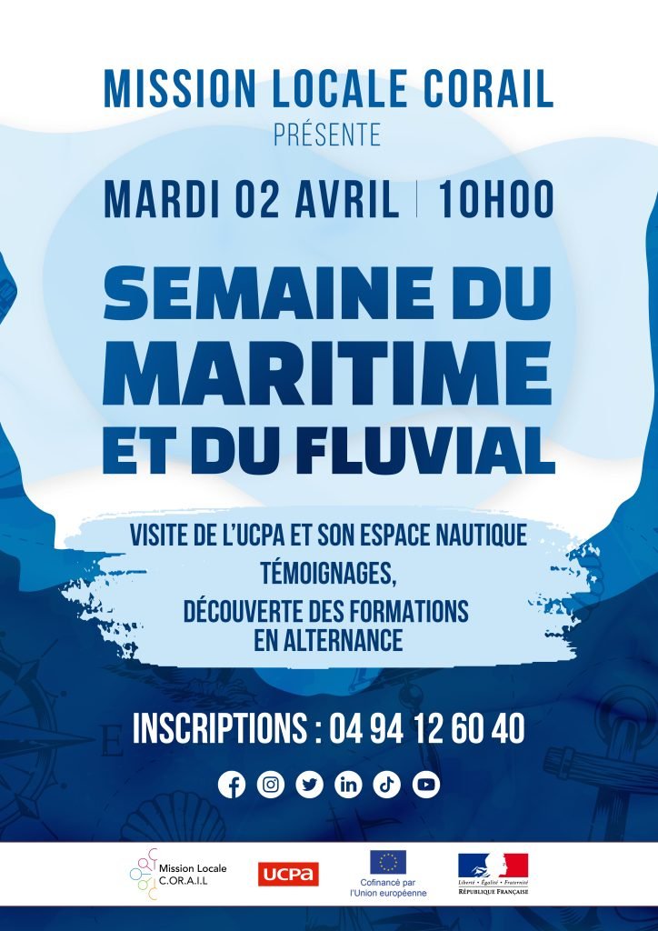 AFFICHE SEMAINE DU MARITIME ET DU FLUVIAL