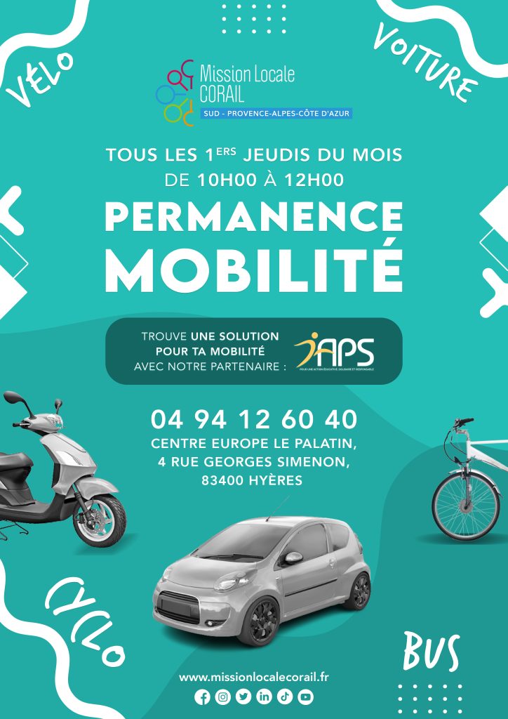 Affiche Permanence Mobilité