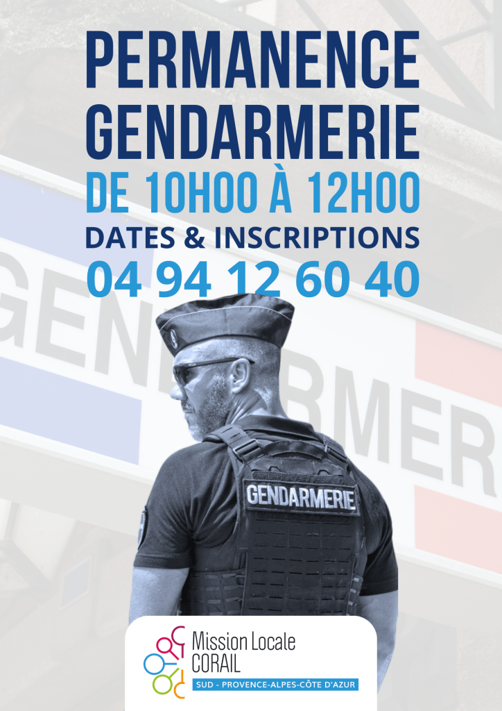 Affiche Permanence Gendarmerie