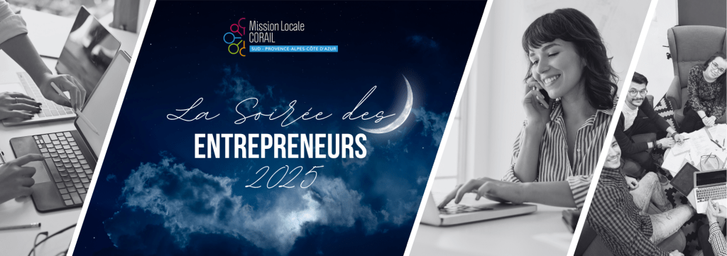 CARTON INVITATION SOIRÉE DES ENTREPRENEURS 2025