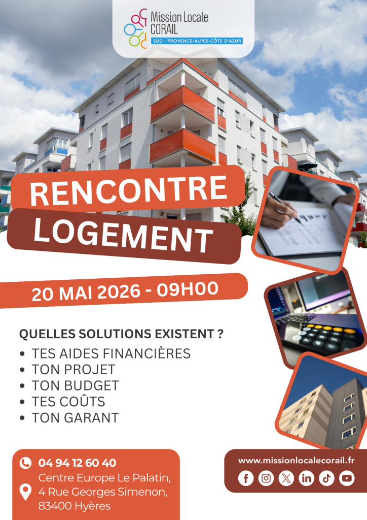 Affiche Rencontre Logement Mai 2026