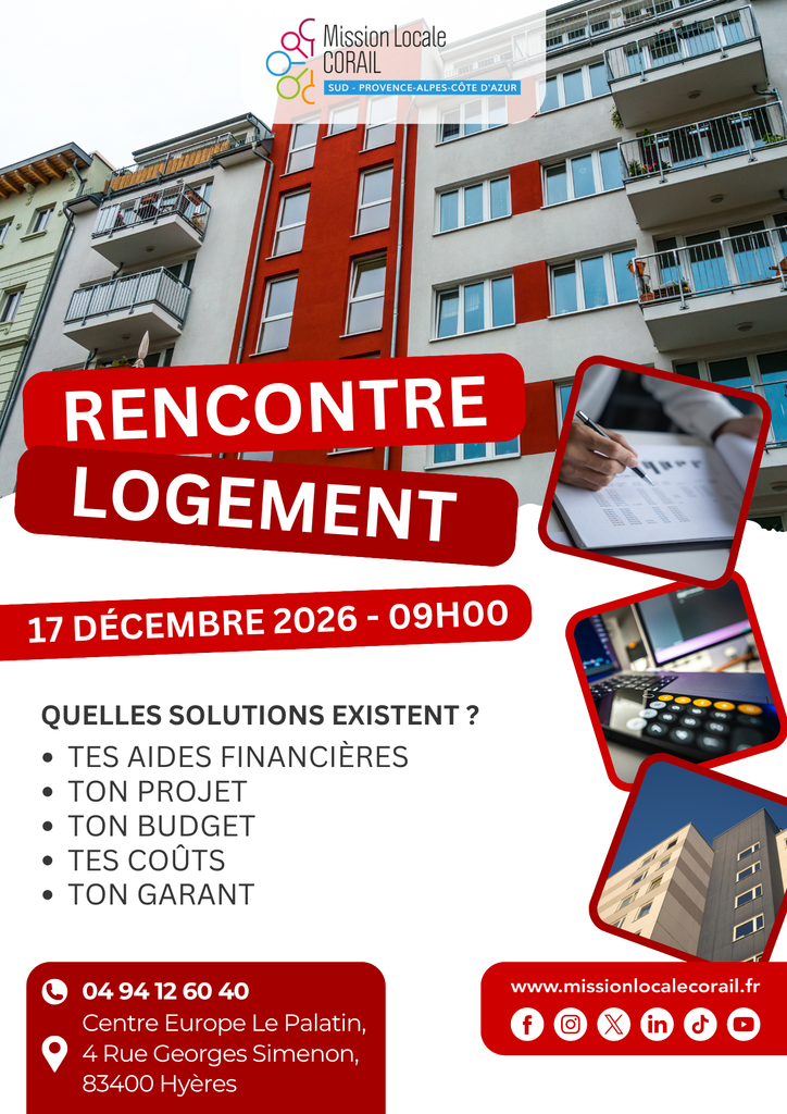 Affiche Rencontre Logement Décembre 2026